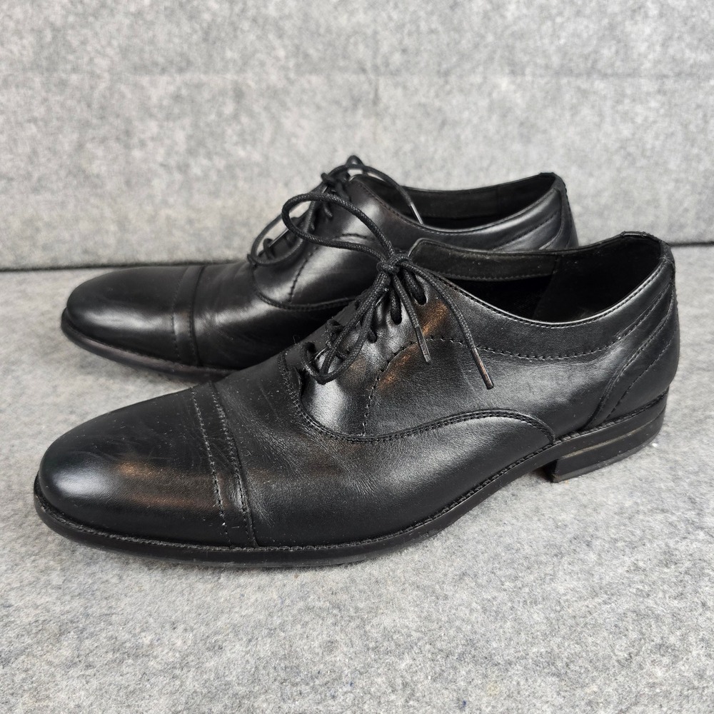 Cole Haan Grand 360 Mens 8.5 M Black Leather‎ Dress Oxford Shoes C35106 India